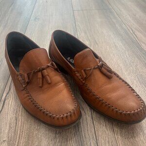 Brown Tassel Loafers